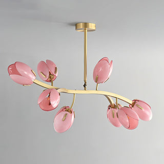 Elowen Modern Floral Chandelier