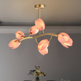 Elowen Modern Floral Chandelier