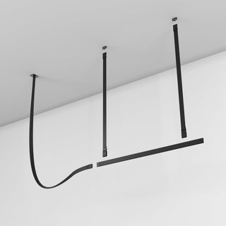 Belt Horizontal Minimalist Leather Pendant Light
