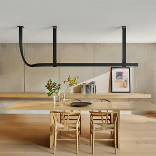 Belt Horizontal Minimalist Leather Pendant Light