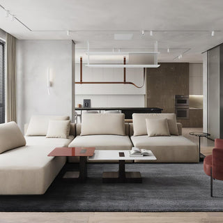 Belt Horizontal Minimalist Leather Pendant Light