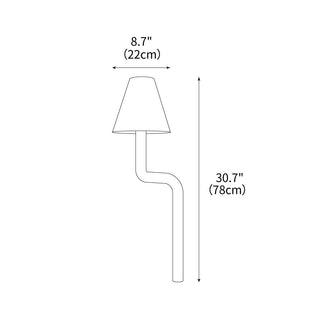 Pivot Organic Wood Table Lamp