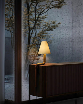 Pivot Organic Wood Table Lamp