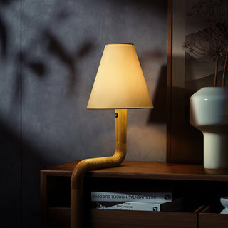 Pivot Organic Wood Table Lamp
