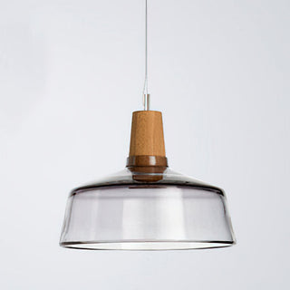 Kairo Modern Wood Glass Pendant Light