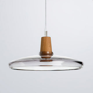 Kairo Modern Wood Glass Pendant Light