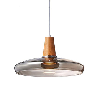 Kairo Modern Wood Glass Pendant Light