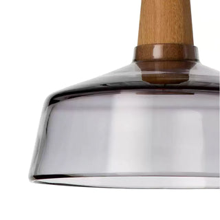 Kairo Modern Wood Glass Pendant Light