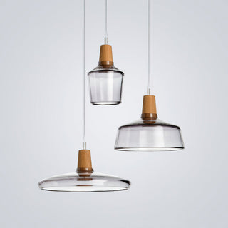 Kairo Modern Wood Glass Pendant Light