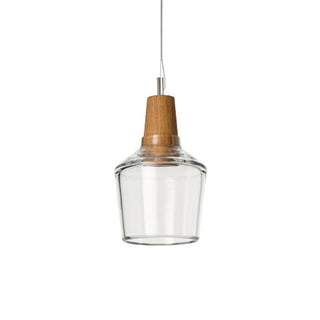 Kairo Modern Wood Glass Pendant Light