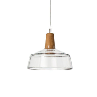 Kairo Modern Wood Glass Pendant Light