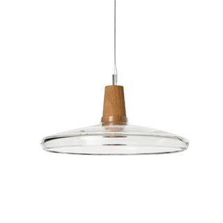 Kairo Modern Wood Glass Pendant Light