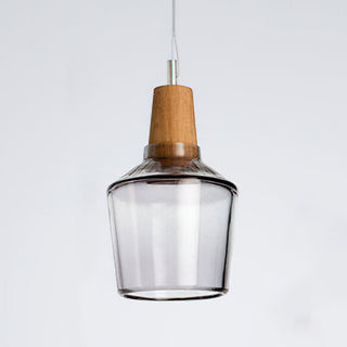 Kairo Modern Wood Glass Pendant Light