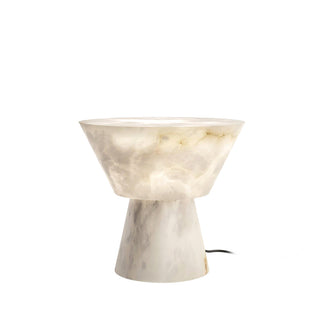 Beta Minimalist Alabaster Table Light