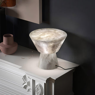 Beta Minimalist Alabaster Table Light