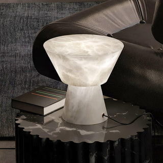 Beta Minimalist Alabaster Table Light