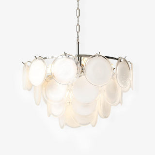 Noelia Glass Chandelier Light - Blowlighting