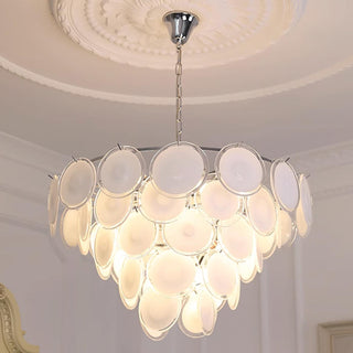 Noelia Glass Chandelier Light - Blowlighting