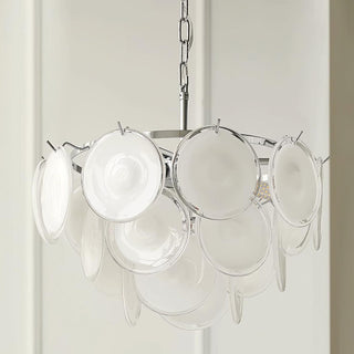 Noelia Glass Chandelier Light - Blowlighting