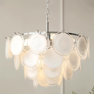 Noelia Glass Chandelier Light - Blowlighting