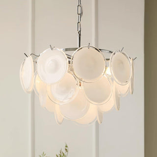 Noelia Glass Chandelier Light - Blowlighting