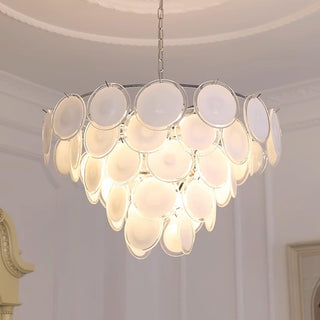 Noelia Glass Chandelier Light - Blowlighting