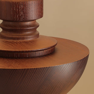 Bhaskara Sculpted Wood Table Lamp