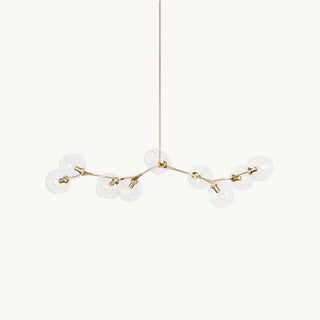Bifurcation Contemporary Glass Chandelier