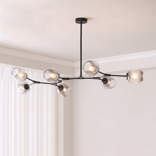 Bifurcation Contemporary Glass Chandelier