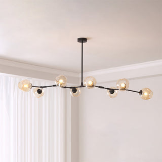 Bifurcation Contemporary Glass Chandelier