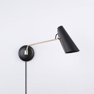 Birdy Classic Steel Plug-in Wall Light