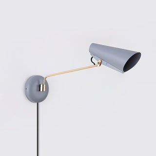 Birdy Classic Steel Plug-in Wall Light
