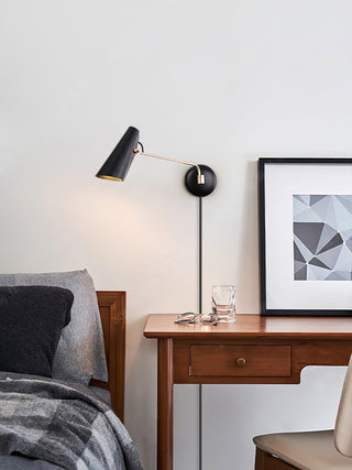 Birdy Classic Steel Plug-in Wall Light