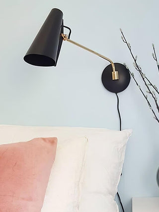 Birdy Classic Steel Plug-in Wall Light