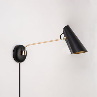 Birdy Classic Steel Plug-in Wall Light