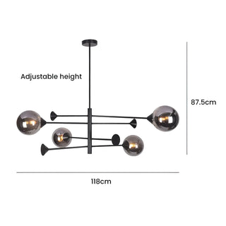 Axis Modern Linear Chandelier