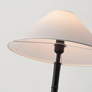 Black Bamboo Minimalist Resin Floor Light