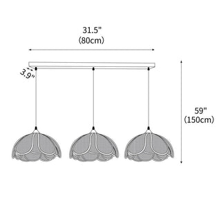 Bloom Japandi Rattan Pendant Light