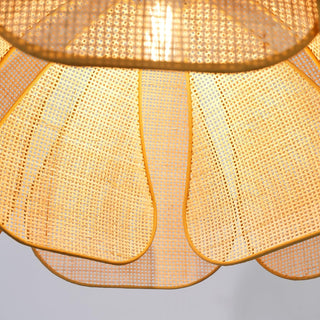 Bloom Japandi Rattan Pendant Light