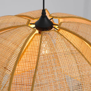 Bloom Japandi Rattan Pendant Light