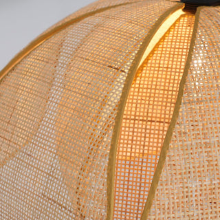 Bloom Japandi Rattan Pendant Light
