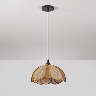 Bloom Japandi Rattan Pendant Light