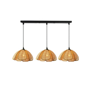 Bloom Japandi Rattan Pendant Light