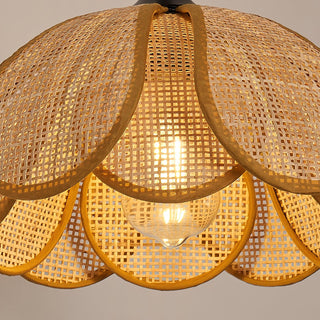 Bloom Natural Rattan Wall Light