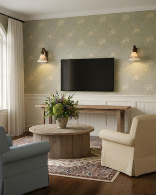 Rilen Mid-Century Ceramics Wall Lamp