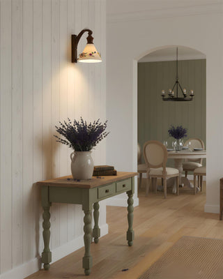 Rilen Mid-Century Ceramics Wall Lamp