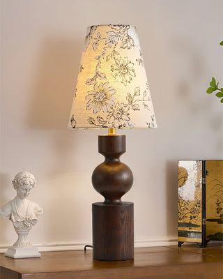 Bloomwood Vintage Wood Table Light