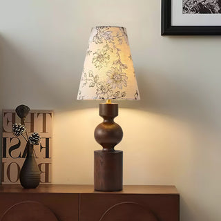 Bloomwood Vintage Wood Table Light