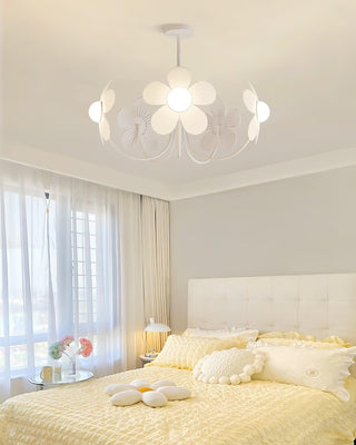Blossom Array Floral Resin Chandelier