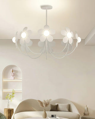 Blossom Array Floral Resin Chandelier